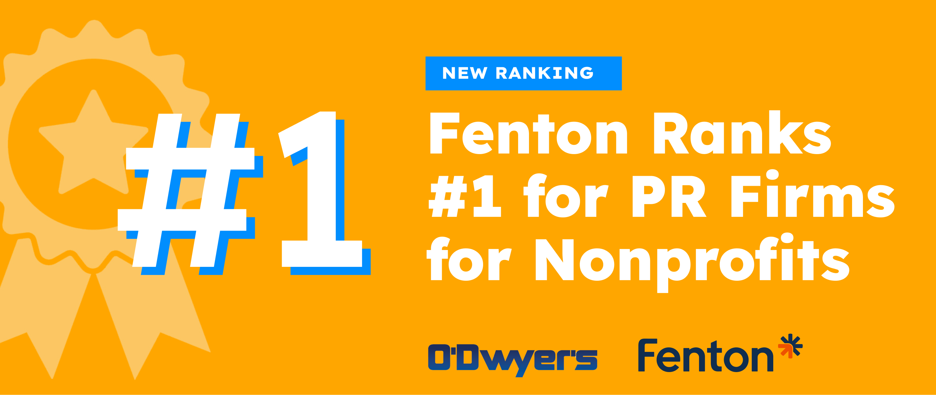 Fenton Ranked Top Nonprofit PR Firm in the Nation by O’Dwyer’s